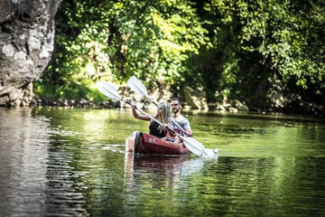 Kayaking