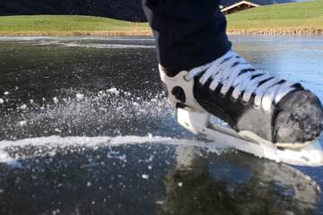 Ice skating