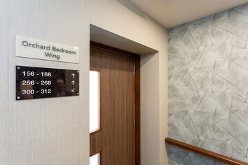 Interior entrance