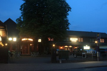 Front of property - evening/night