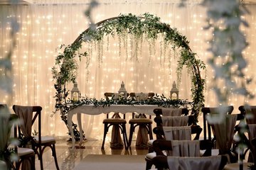 Indoor wedding
