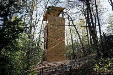 Outdoor rock climbing