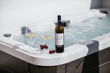 Private spa tub