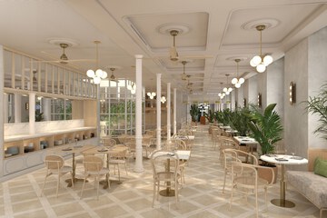 Breakfast area