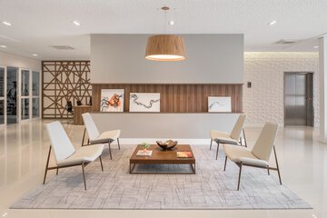 Lobby sitting area