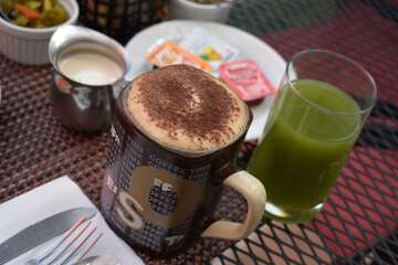 Breakfast area