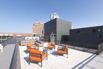 Rooftop terrace