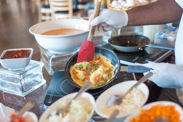 Breakfast buffet