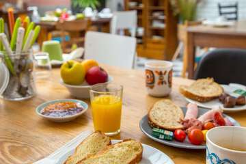 Breakfast area