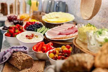 Breakfast buffet