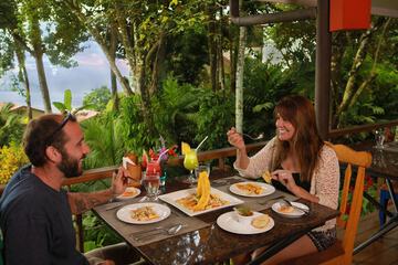 Couples dining