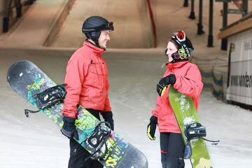 Skiing