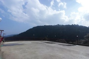 outside