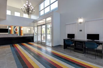 Lobby sitting area