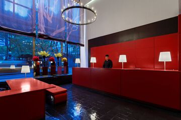 Check-in/check-out kiosk