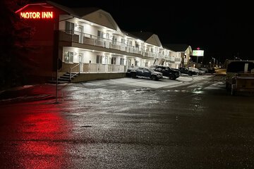 Front of property - evening/night