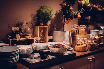 Breakfast area