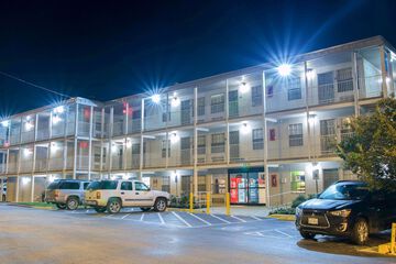 Front of property - evening/night