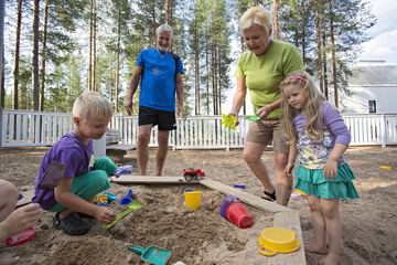 Children's play area - outdoor