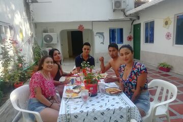 Breakfast area