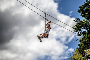 Ziplining