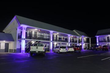 Front of property - evening/night