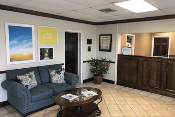 Lobby sitting area