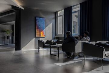 Lobby sitting area