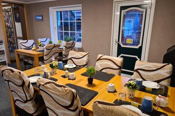 Breakfast area