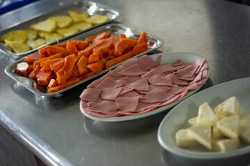 Breakfast buffet