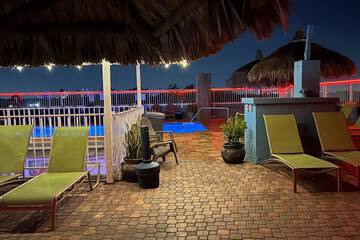 Rooftop pool