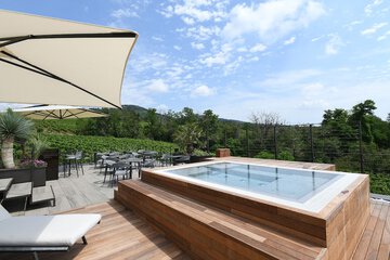 Rooftop pool
