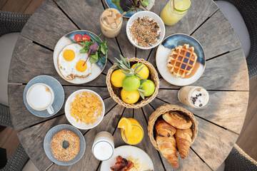 Breakfast buffet