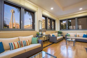 Lobby sitting area