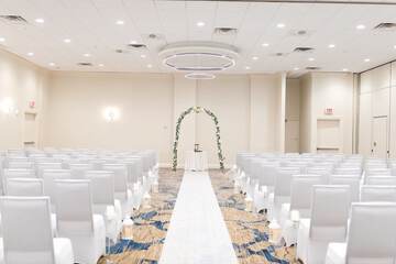 Indoor wedding