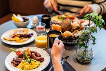 Breakfast buffet