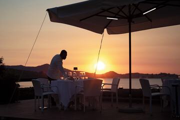Couples dining
