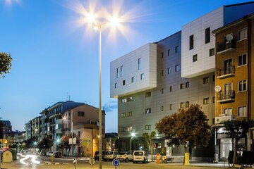 Front of property - evening/night