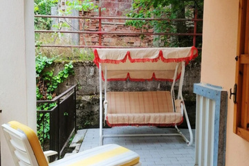 outside