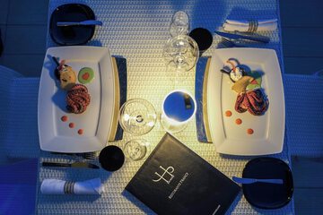 Couples dining
