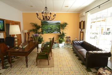 Lobby sitting area