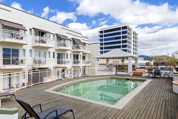 Rooftop pool