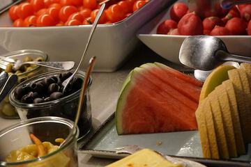 Breakfast buffet