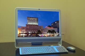 In-room business center