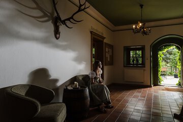 Interior entrance