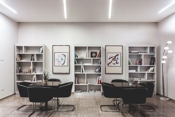 Lobby sitting area