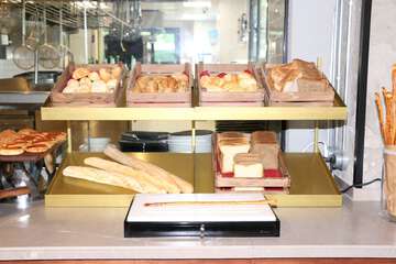 Breakfast area