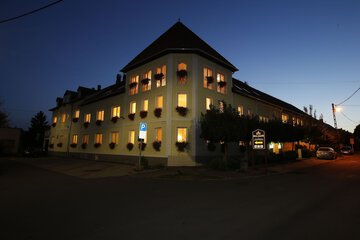 Front of property - evening/night
