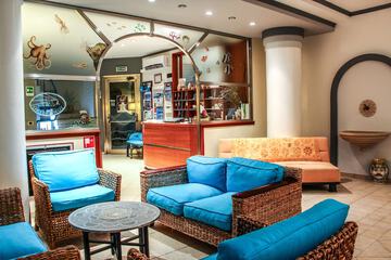 Lobby sitting area