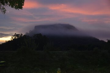 Front of property - evening/night
